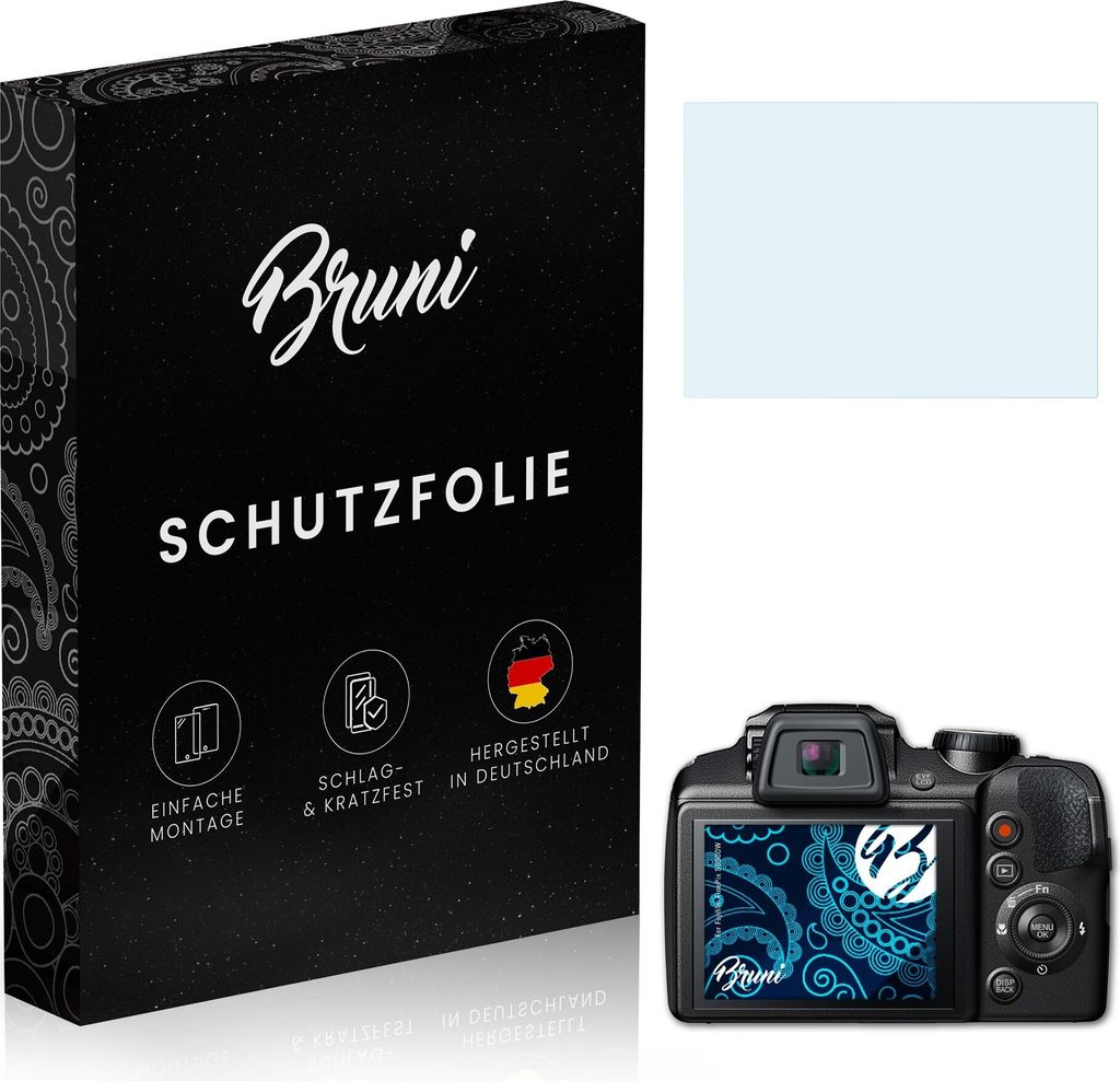 atFoliX 4054274744630, Transparent, FinePix S9900W, Klare Bildschirmschutzfolie, Kratzresistent, Glänzend, 2 Stück(e)