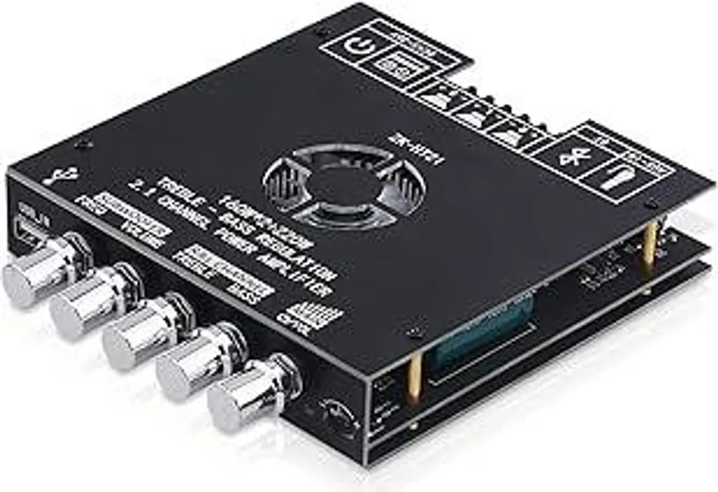 ZK-HT21 Amplificatore Bluetooth 2.1 - Potenza TDA7498E per Bassi Veri