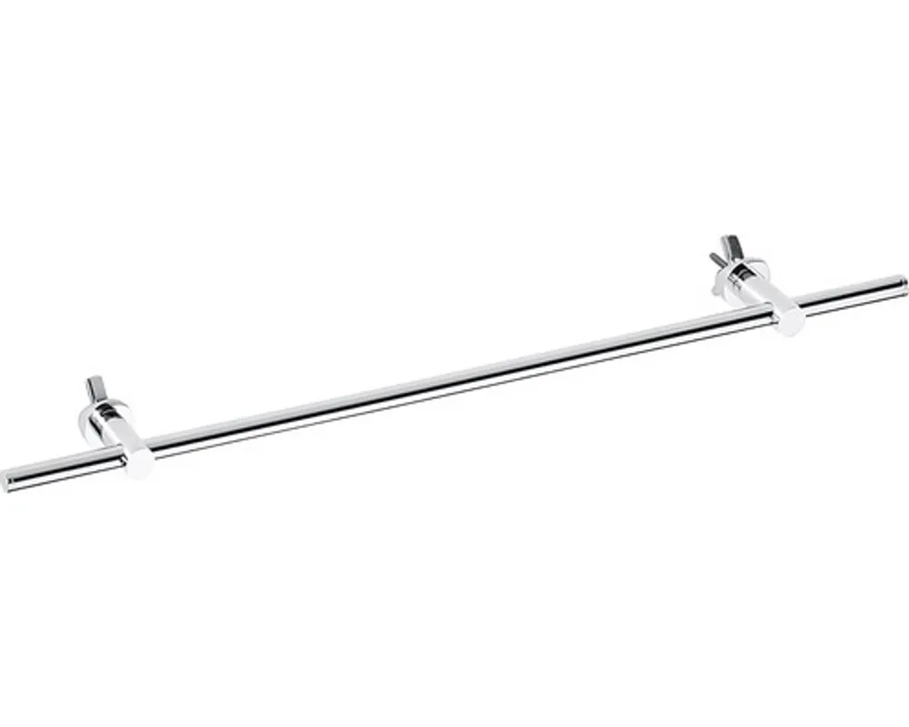 Porte-serviette pour radiateur réglable RAWELL laiton chrome 60x4x9cm