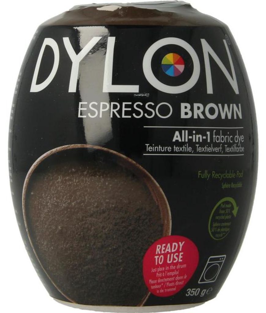 Dylon Pod Espresso Brown (350 gr) Productafbeelding 