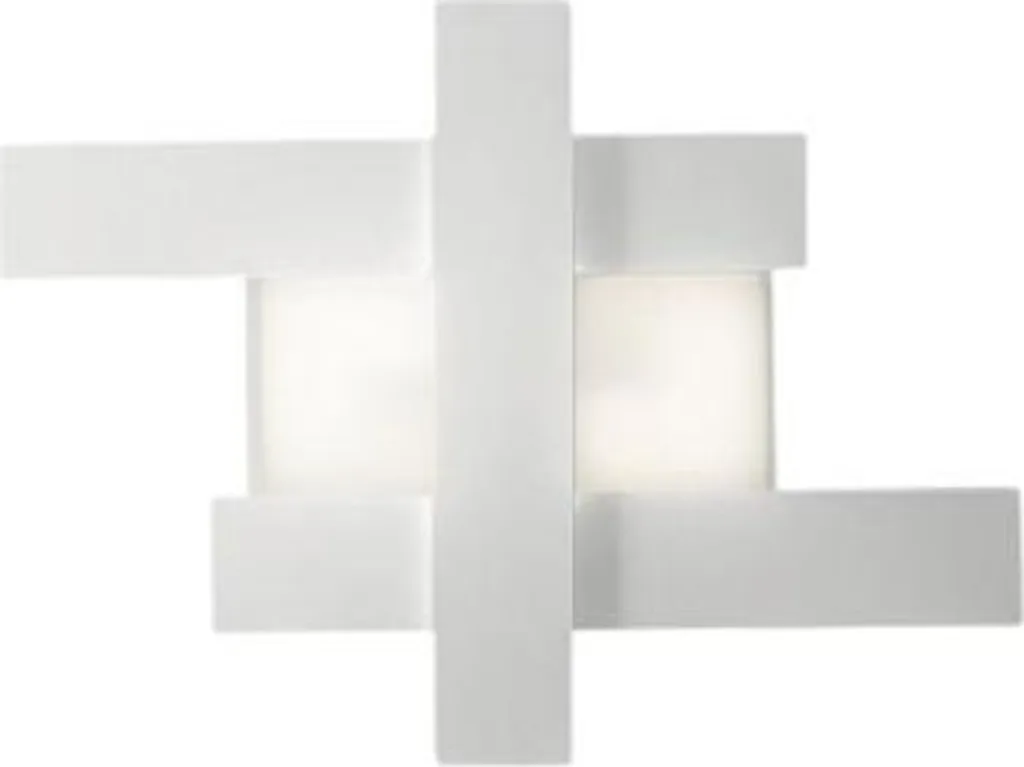 Applique LED 30W Anti-Éblouissement - Lumière Douce 3000K Acier Blanc