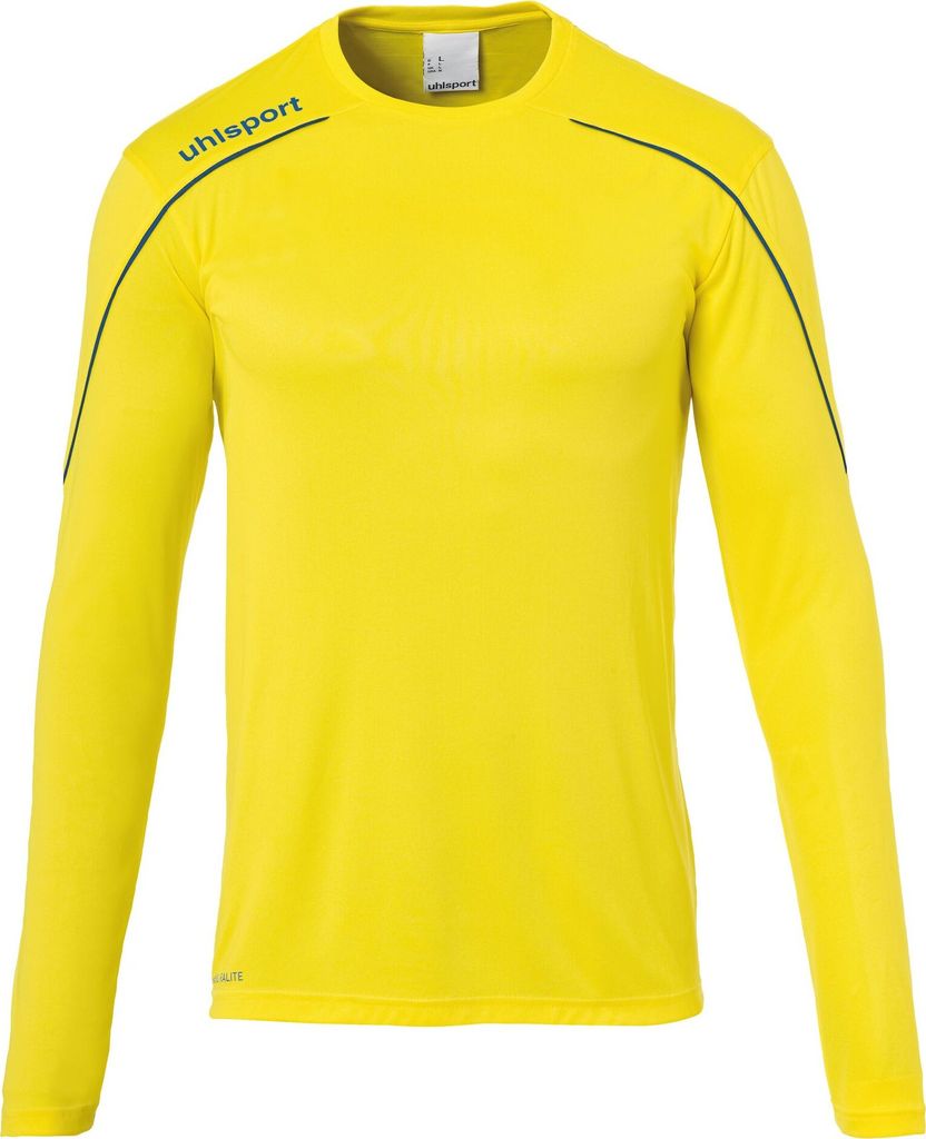 Uhlsport STREAM 23 TRIKOT LANGARM XXL limonengelb/azurblau
