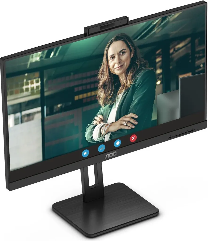 AOC 24P3QW Écran 24 pouces IPS Webcam Windows Hello et Double HDMI DP - 12