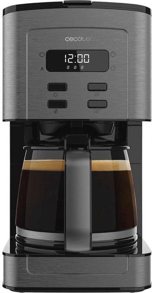 Programmierbare 24-Stunden-Kaffeemaschine mit LCD-Display und tropfsicherem Auslauf – 1,3 l Fassungsvermögen für 12 Tassen Kaffee