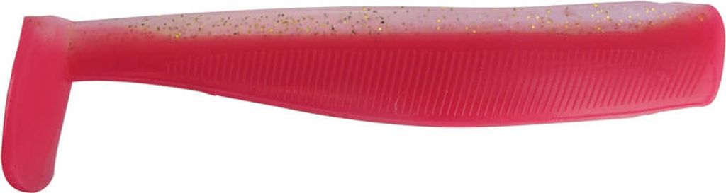 Jenzi Gummifisch Hammer Tail Shad pink 9cm