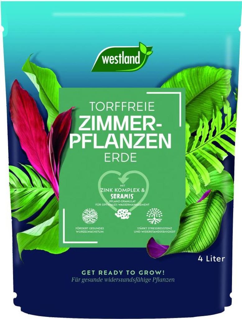Westland Zimmerpflanzen Erde torffrei 4 L Produktbild 