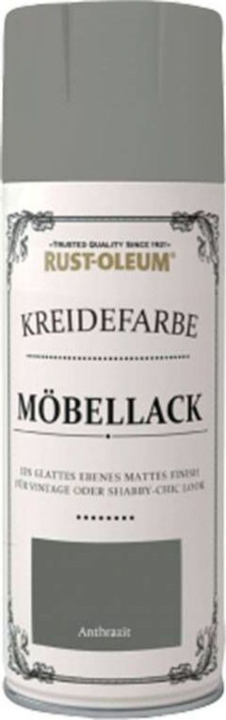 Sprühfarbe Kreidefarbe anthrazit 400 ml Produktbild 6