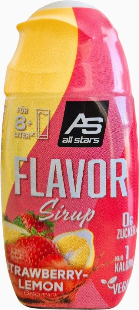 All Stars Flavor Sirup Strawberry-Lemon 65ml Produktbild 