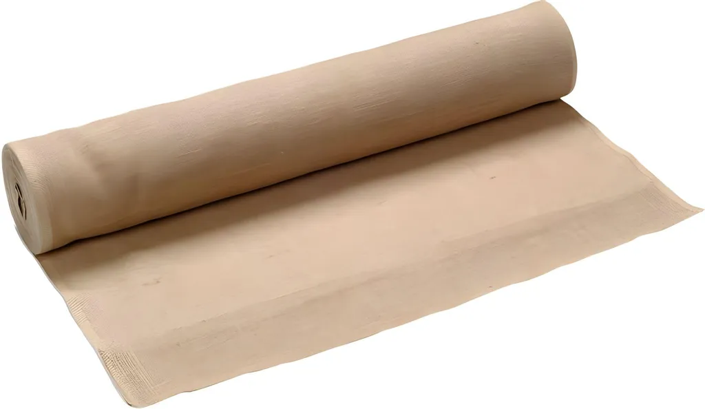 Tissu de Jute au Mètre Naturel 25x1m pour Décoration et Jardinage
