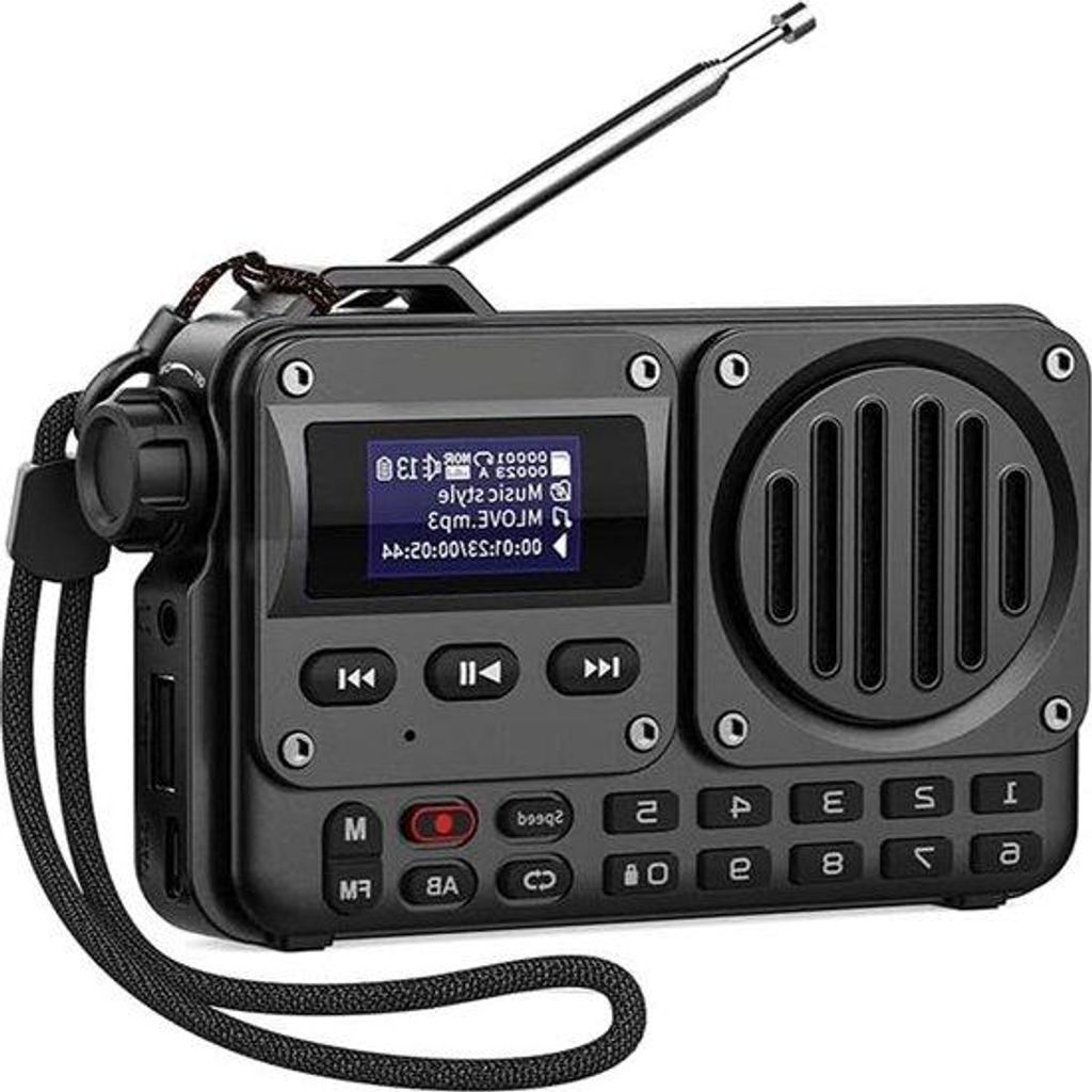 Přenosný Bluetooth reproduktor s LCD displejem - BT 5.0 - Obrázek produktu 