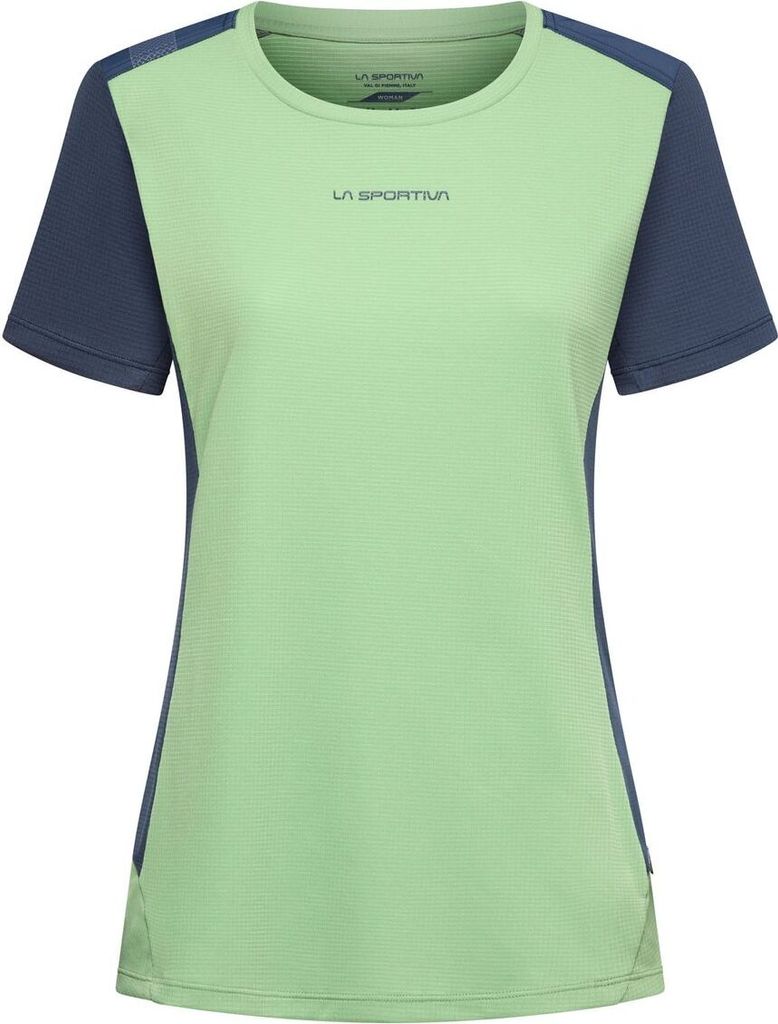 Ridge T-Shirt W, Mountain Hiking, Woman, T-Shirt, E37B46 Aspen Green/Night Sky, XS - La Sportiva