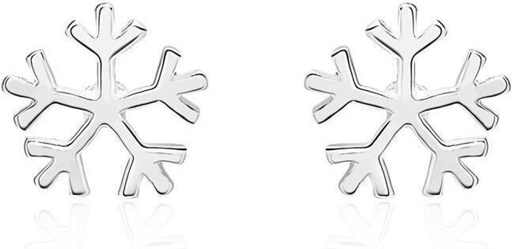 JEWLIX Sterlingsilber Ohrstecker Schneeflocke von JEWLIX Produktbild 