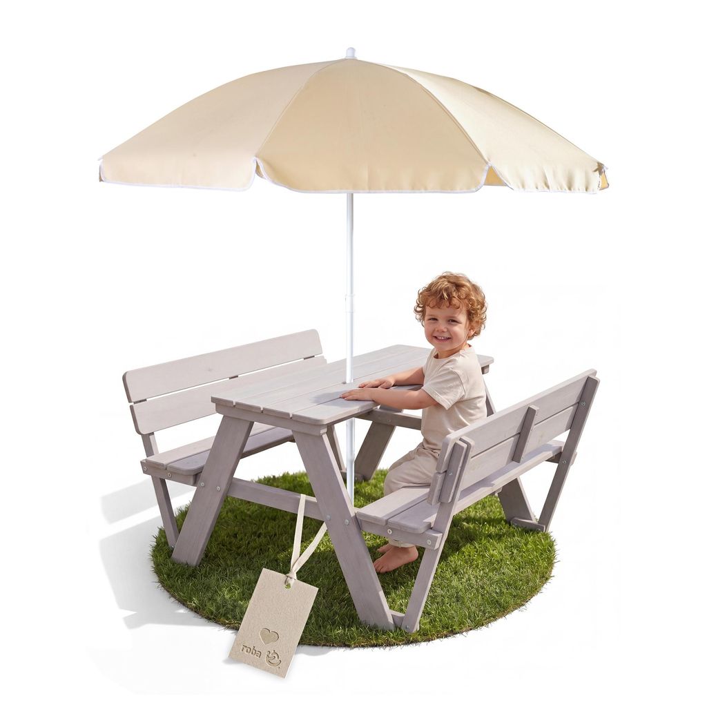 roba Kinder Outdoor+ Set Sitzgruppe ‚Picknick for 4‘, mit Produktbild 