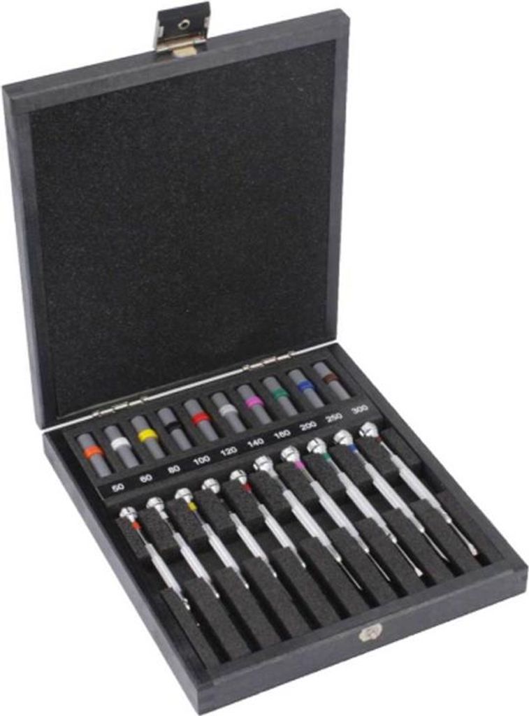 Zestaw 10 Śrubówek Chromowanych Bergeon 30080-A10 z Zdjęcie produktu 