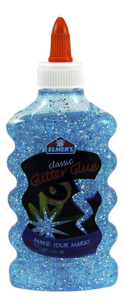Colla Elmers Glitter Blu 177ml Immagine del prodotto 