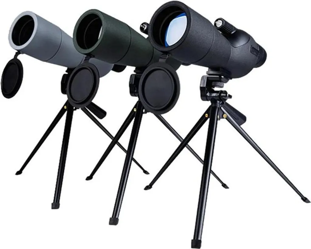 Longue-vue pour voir les détails au loin avec zoom 25-75x60 mm IPX4 beige