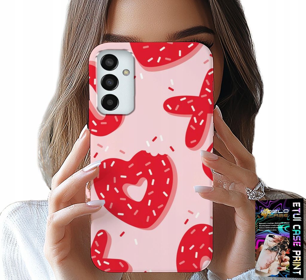 Hülle Für Samsung Galaxy M23 - Feminine, Trendige Designs Xoxo Heart + Glass