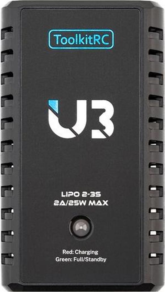 ToolkitRC U3 LiPo 2-3s 2A Ladegerät DC 9-20V USB-C