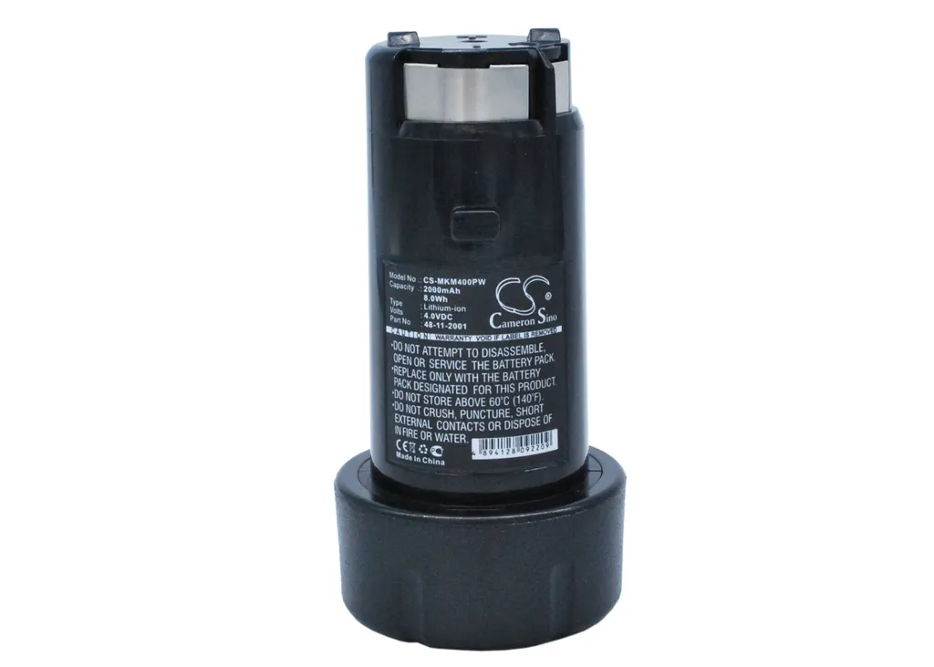 Batteria di Ricambio per Milwaukee M4 4V 48-11-2001 | Sicurezza TECHTEK
