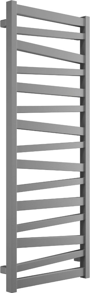 Excellent | Badheizkörper Italic 131x50 cm - Grau Metallic - Modernes Design - Handtuchheizkörper