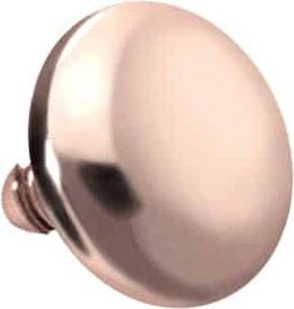 Titan Schraubdisc mit Außengewinde FLACH RoséGold Discgröße: 3mm