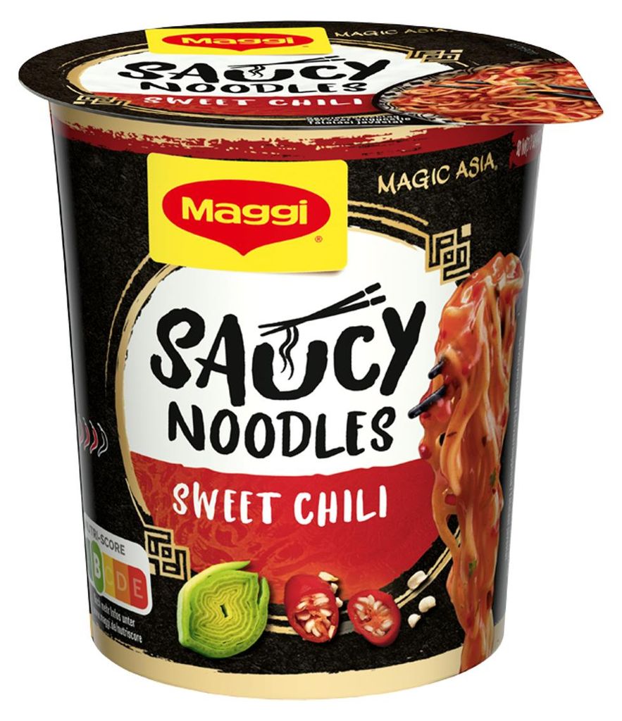 MAGGI MAGIC ASIA Saucy Noodles Sweet Chili Cup im Becher Produktbild 