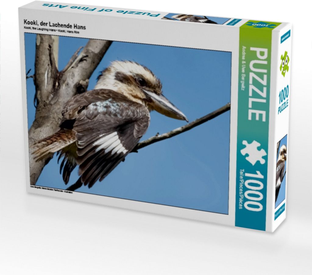Calvendo Kooki, der Lachende Hans 1000 Teile Puzzle quer 640x480mm, & Uwe Bergwitz Andrea; 7397598