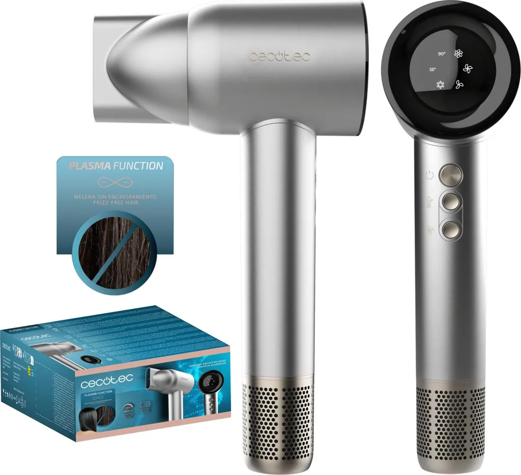 Cecotec BLDC-Haartrockner IoniCare RockStar Nano IonTech Aluminum