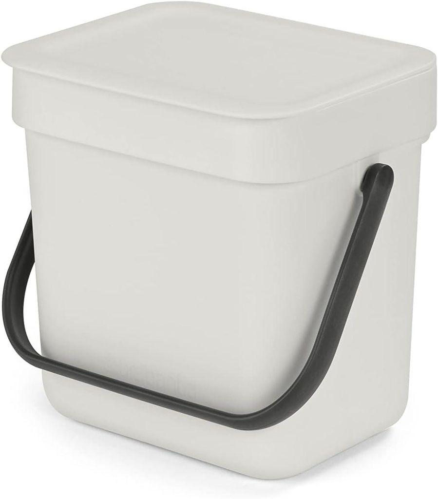 Brabantia Sort & Go afvalcontainer, jade groen, 40 liter Productafbeelding 