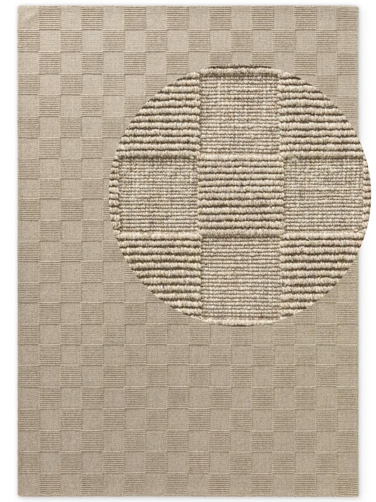 Tapis en laine Villeroy & Boch 1766 Scala gris beige Image du produit 