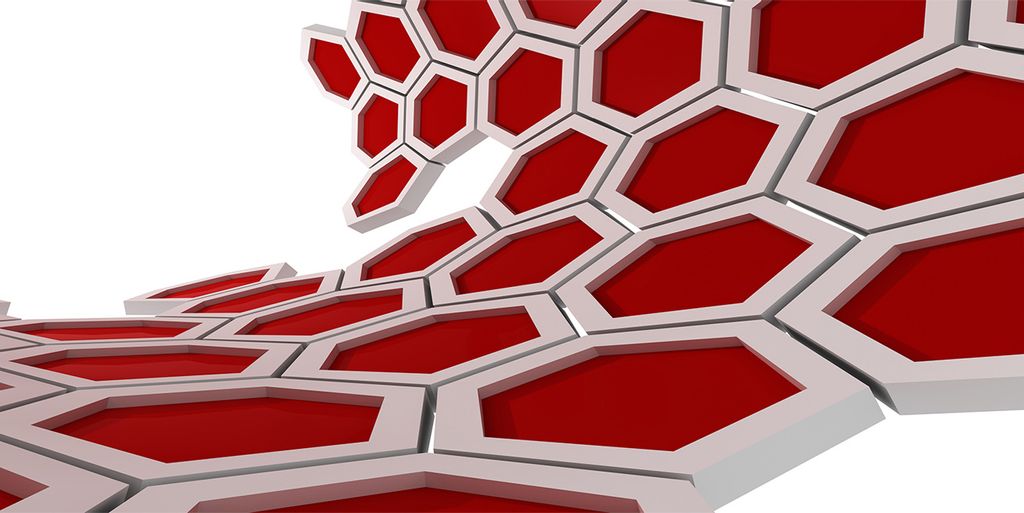 Tulup Küchenrückwand Spritzschutz aus Glas -100x50 -Spritzschutz auf gehärtetes GlasDeko Kunst 3D-Abstraktion