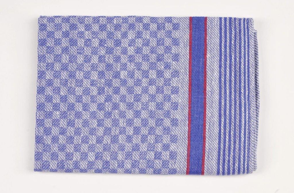 Asciugamano da lavoro 50x100cm cubo blu Immagine del prodotto 