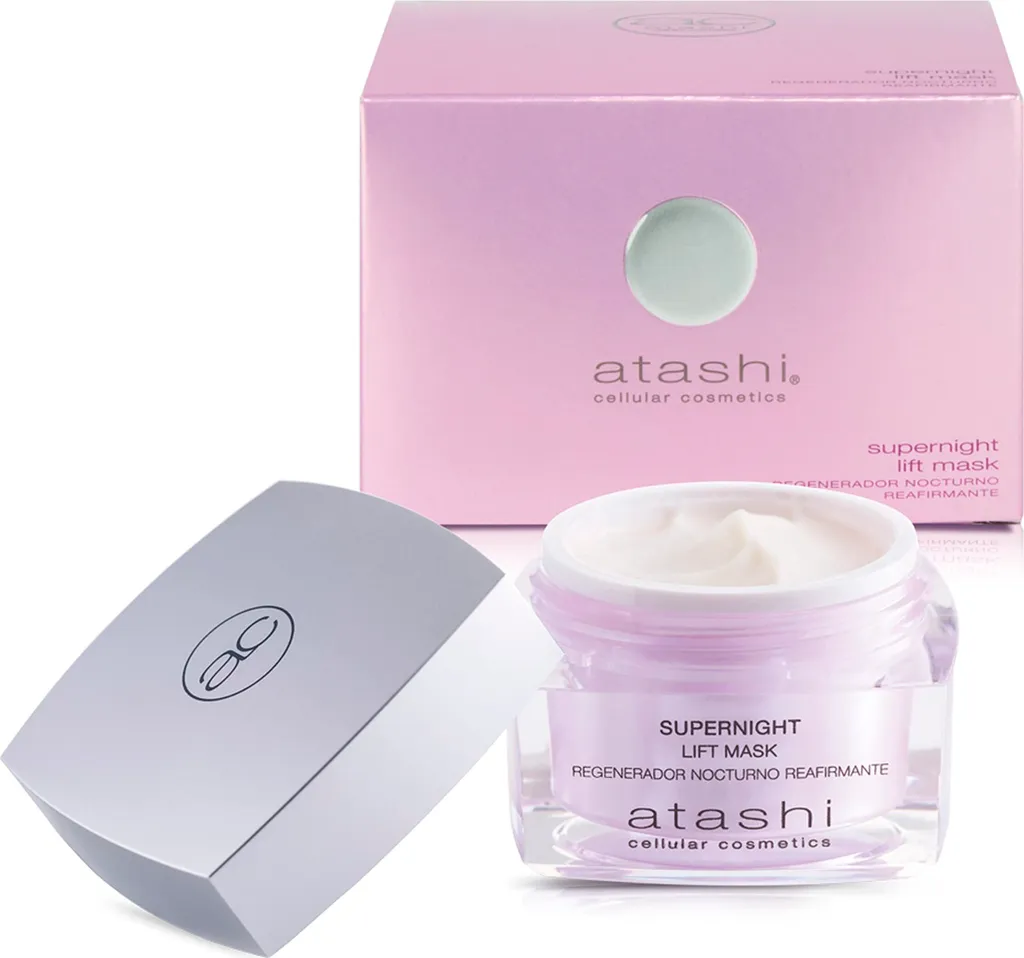 Masque Atashi Supernight 50 ml - Effet Tenseur et Anti-Rides Nocturne