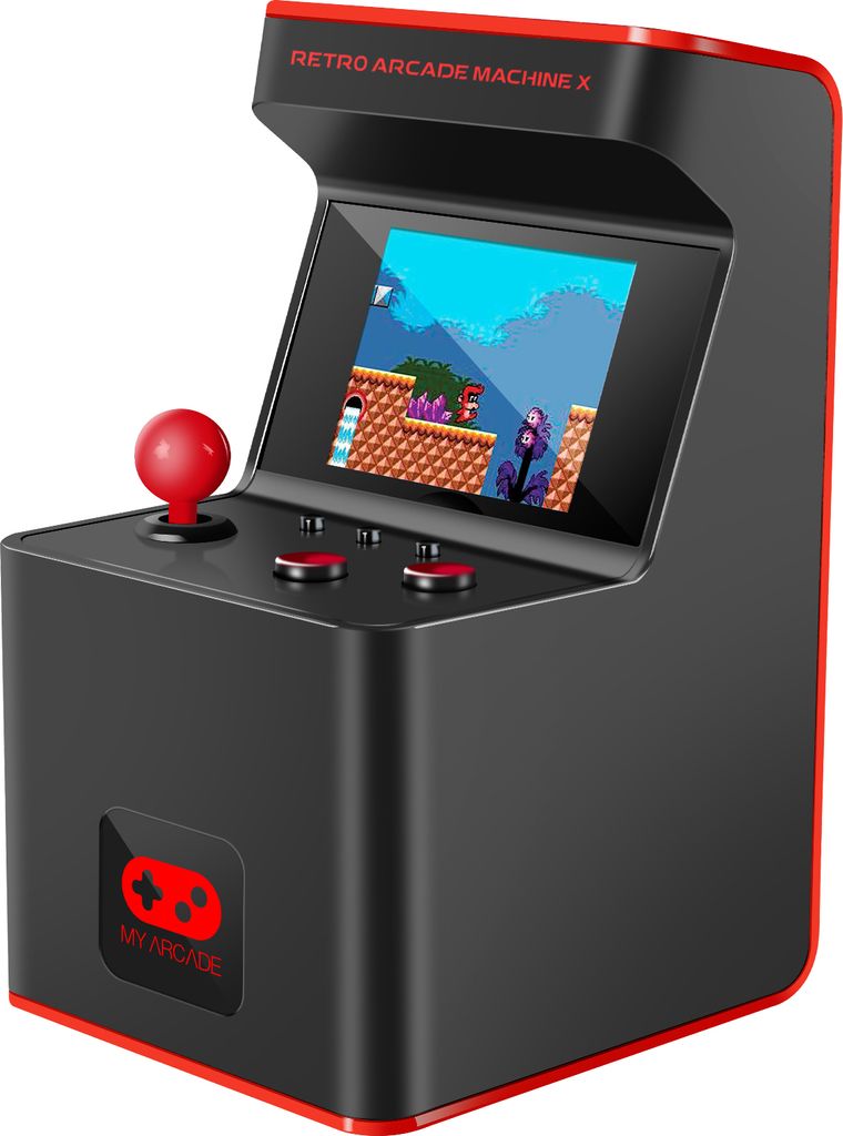 My Arcade tragbares Spielkonsolen-System Retro Arcade Machine X mit 300 Spielen