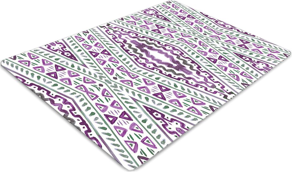 Stuhlunterlage Bürostuhlunterlage 120 cm x 90 cm Bodenmatte Bürostuhlunterlage - Marokkanisches Muster