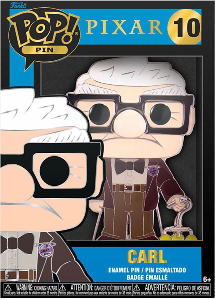 FUNKO POP PIN! Disney Pixar Up Carl #10
