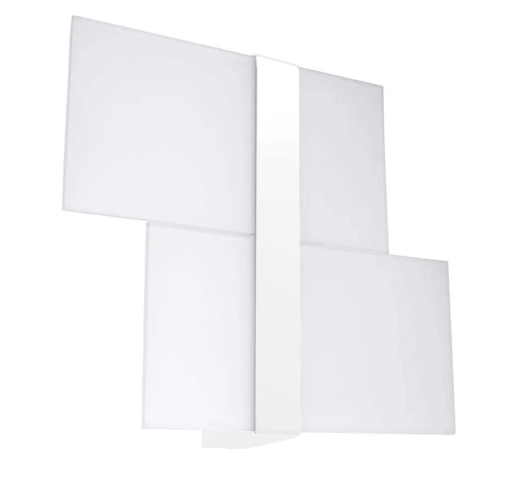 Applique Massimo pour salon et chambre luminaire blanc chic 28x6x39cm