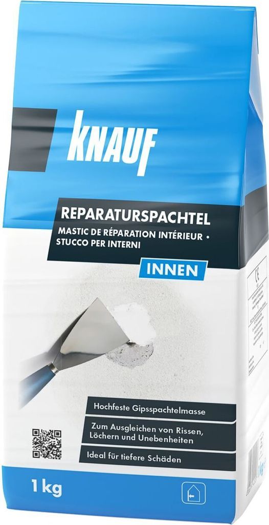 Knauf Reparaturspachtel Innen 1 kg Produktbild 