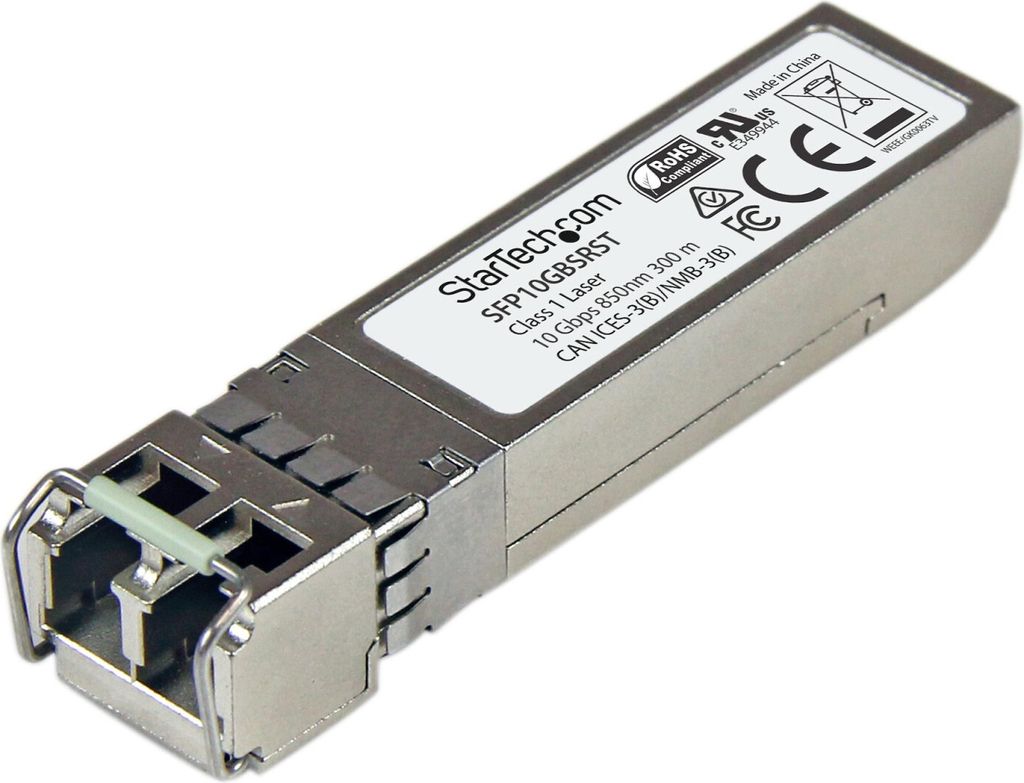 Startech SFP10GBSRST 10 Gigabit Ethernet SFP+ Multimode-Glasfasermodul