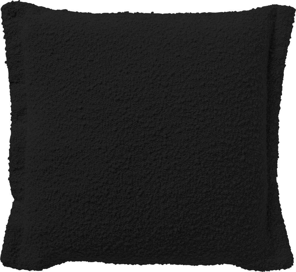 Dutch Decor Dekokissen Unifarben Otis 45x45 cm Schwarz