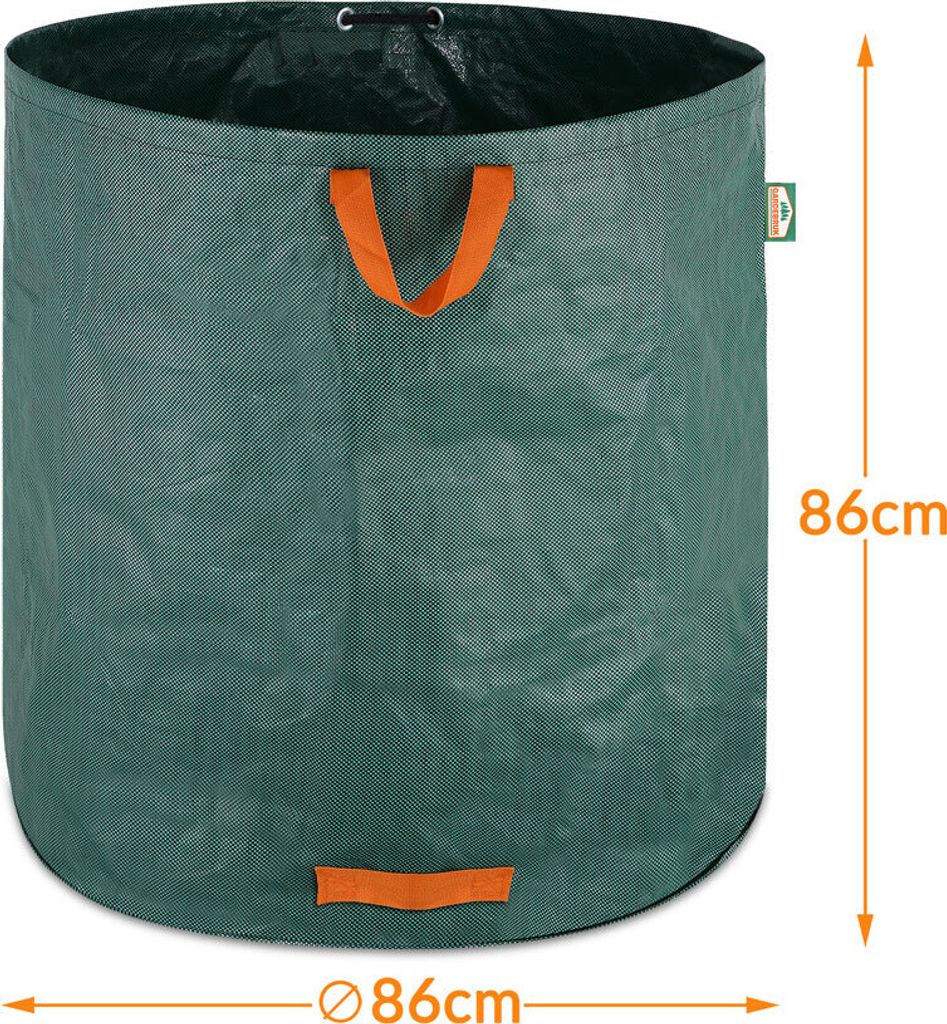 GARDEBRUK® Gartenabfallsack 2x500 Liter 50 kg Belastbarkeit Produktbild 6