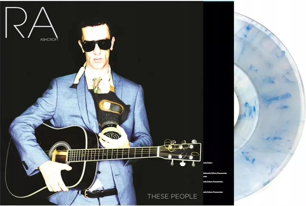 Vinyle Richard Ashcroft These People Édition Limitée Bleu Marbré Rare