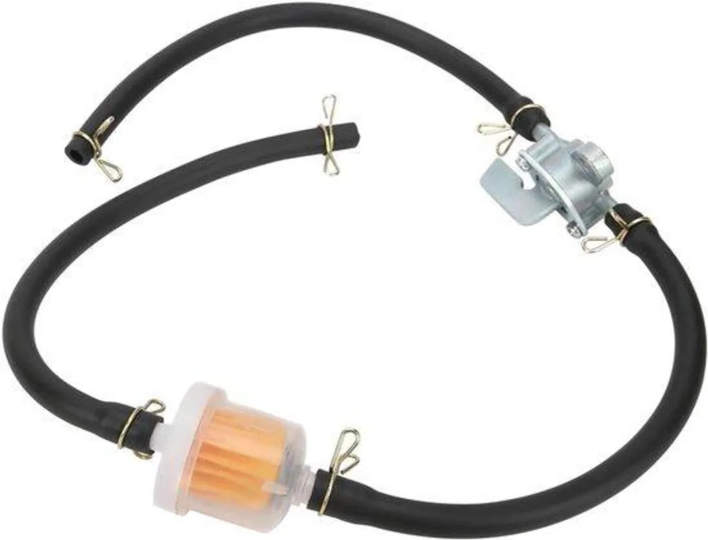 Kit filtre essence 6 mm transparent haute performance pour moto quad
