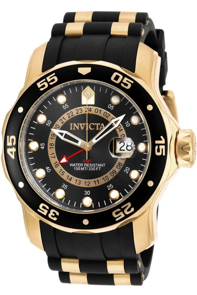 Invicta Pro Diver - SCUBA 6991 Orologio da Uomo - Impermeabile - Analogico - Movimento Quarzo - acciaio inossidabile con quadrante nero - 48mm