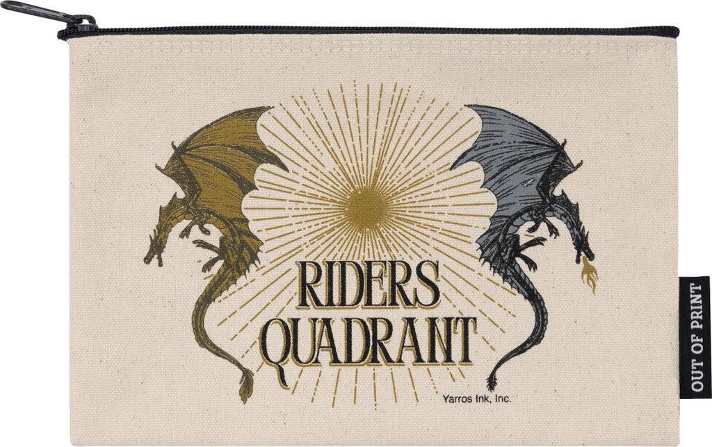 Rebecca Yarros's Fourth Wing: Riders Quadrant Pouch