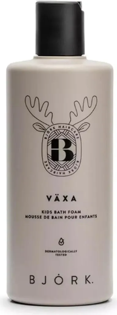 Bjork Vaxa Kids Shower Mousse 300ml - Idratazione Rapida e Sicura