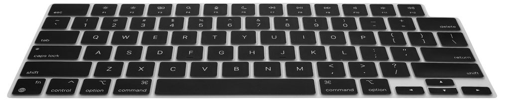 kwmobile Silikon Tastaturschutz für Apple MacBook Pro 16 M5 Produktbild 