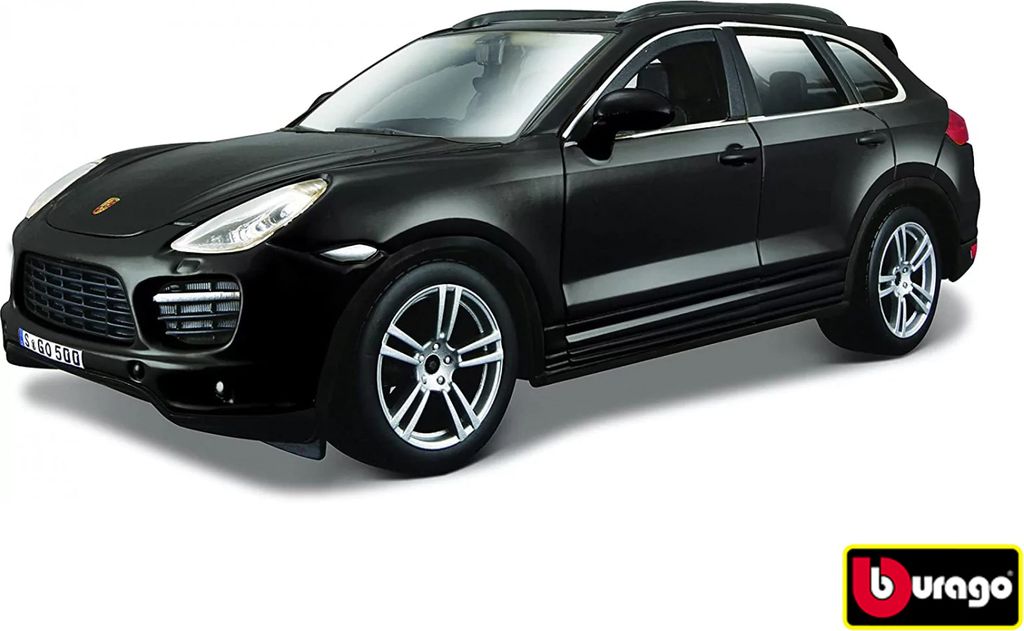 Bburago 1:24 Porsche Cayenne TURBO Noir Image du produit 