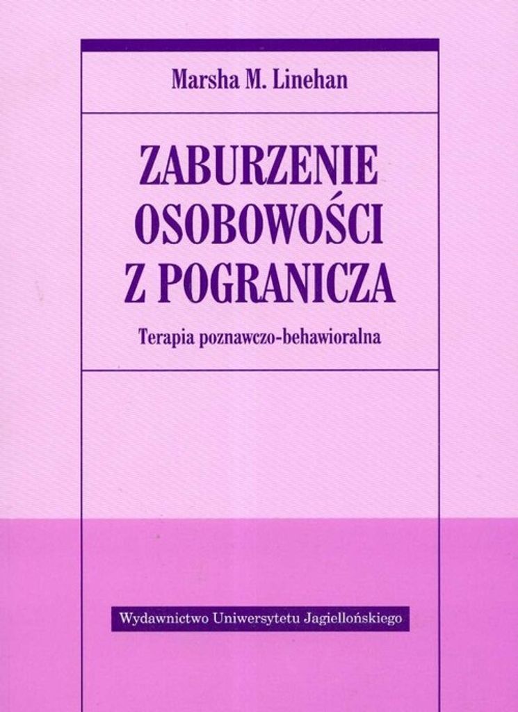 ZNAK Cognitive-Behavioral Treatment of Bordeline Personality Disoder, Polnisch, Taschenbuch, 560 Seiten