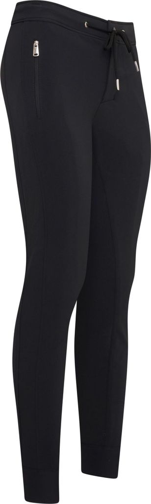 Euro-Star Herren Reithose Athleisure schwarz mit elastischem Bund, Größe:52